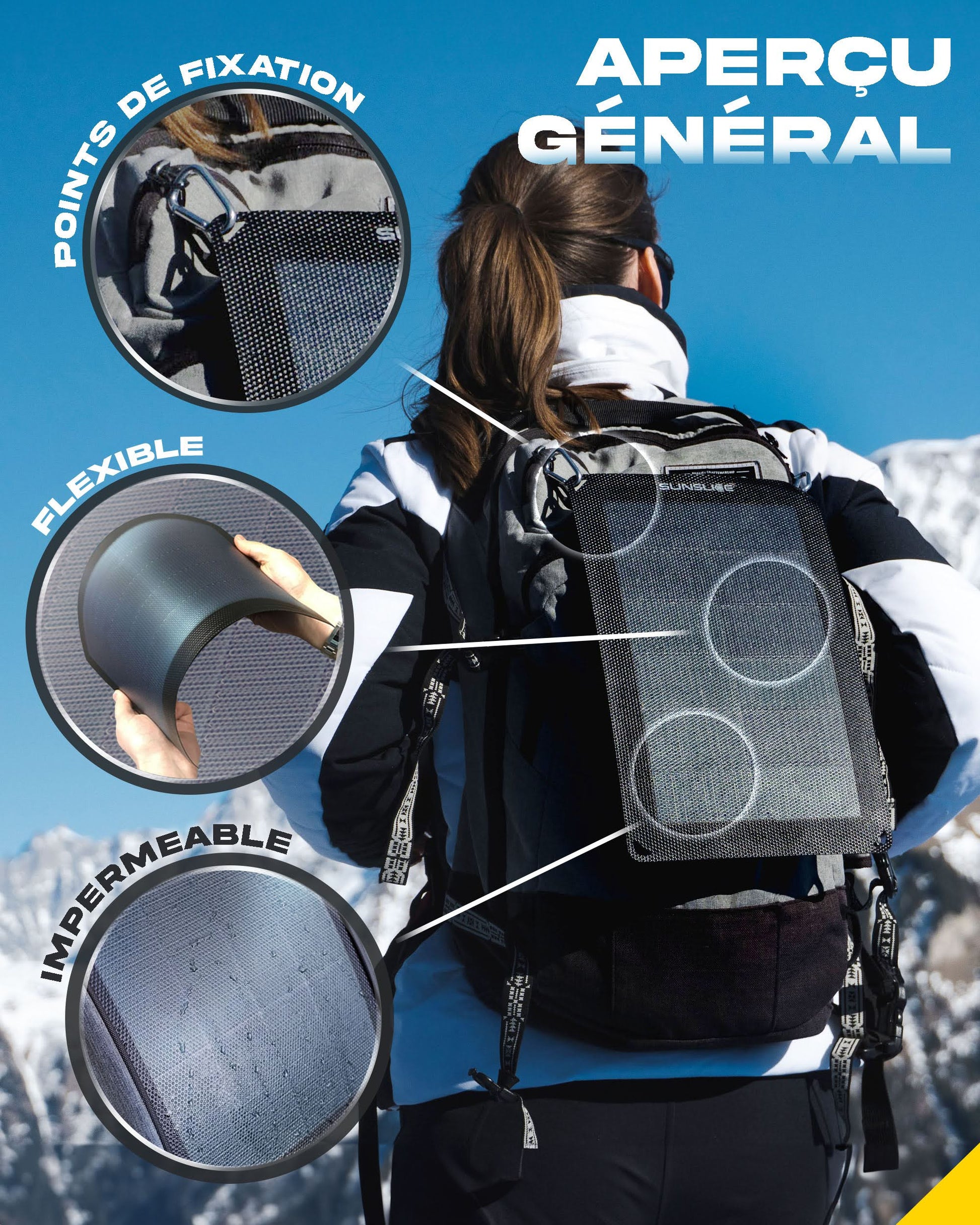 Fusion FLEX 6 Watts - Panneau Solaire Portable