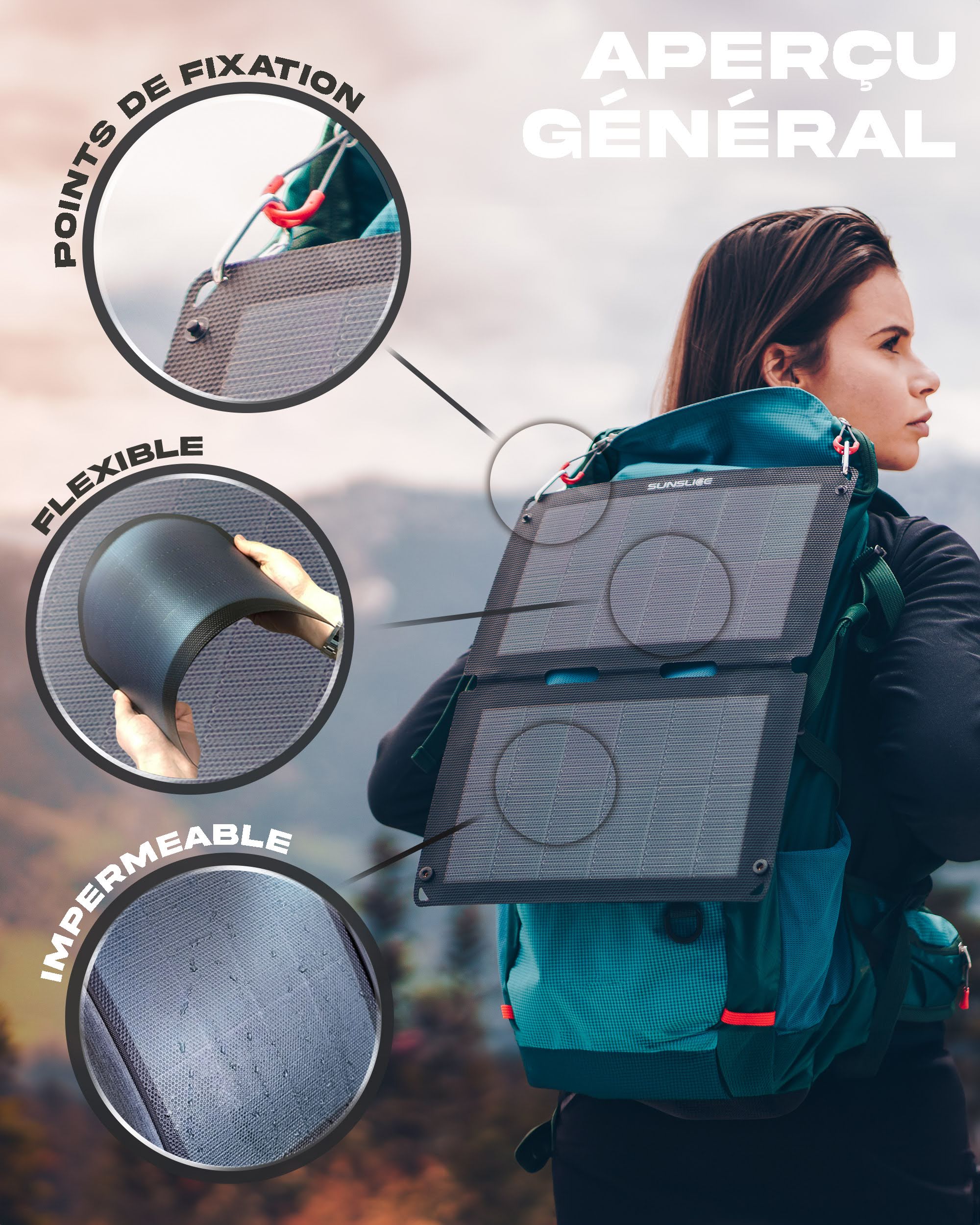 Fusion FLEX 12 Watts - Panneau Solaire Portable