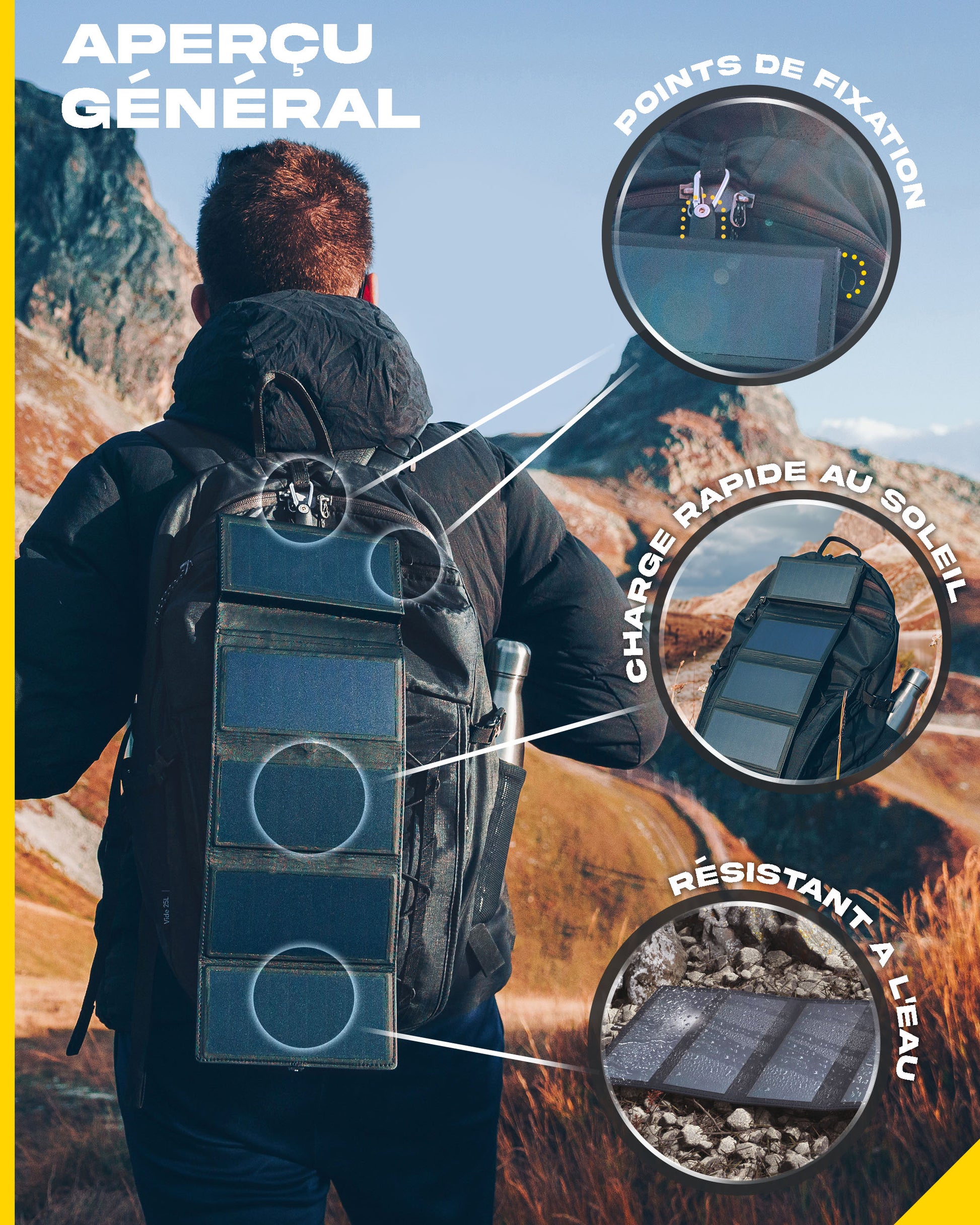 Electron - Batterie Solaire Portable
