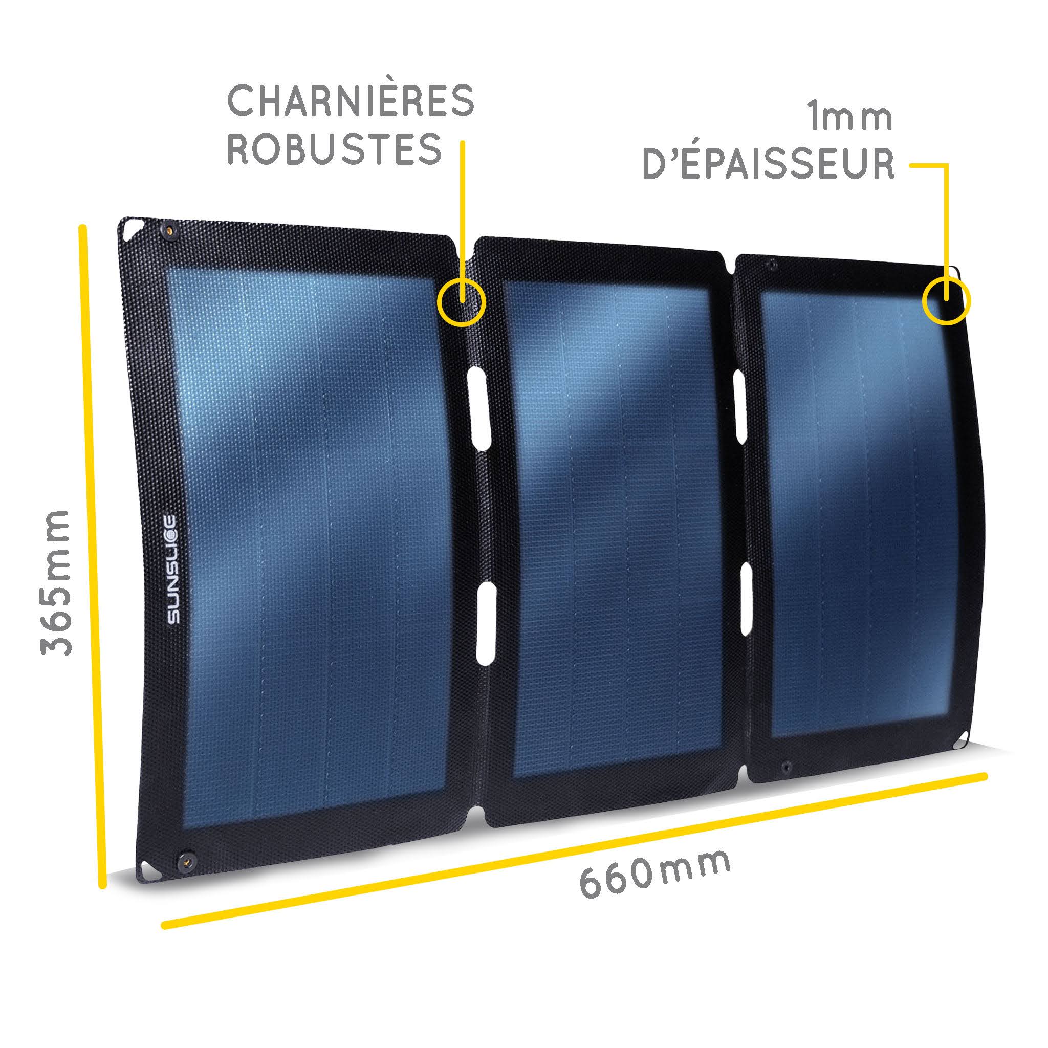 Fusion FLEX 24 Watts - Panneau Solaire Portable