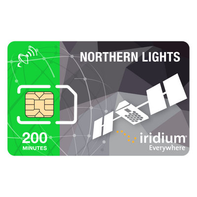 Carte Iridium prépayée Canada Alaska