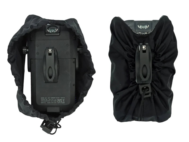 Housse de pluie imperméable pour support de téléphone de vélo