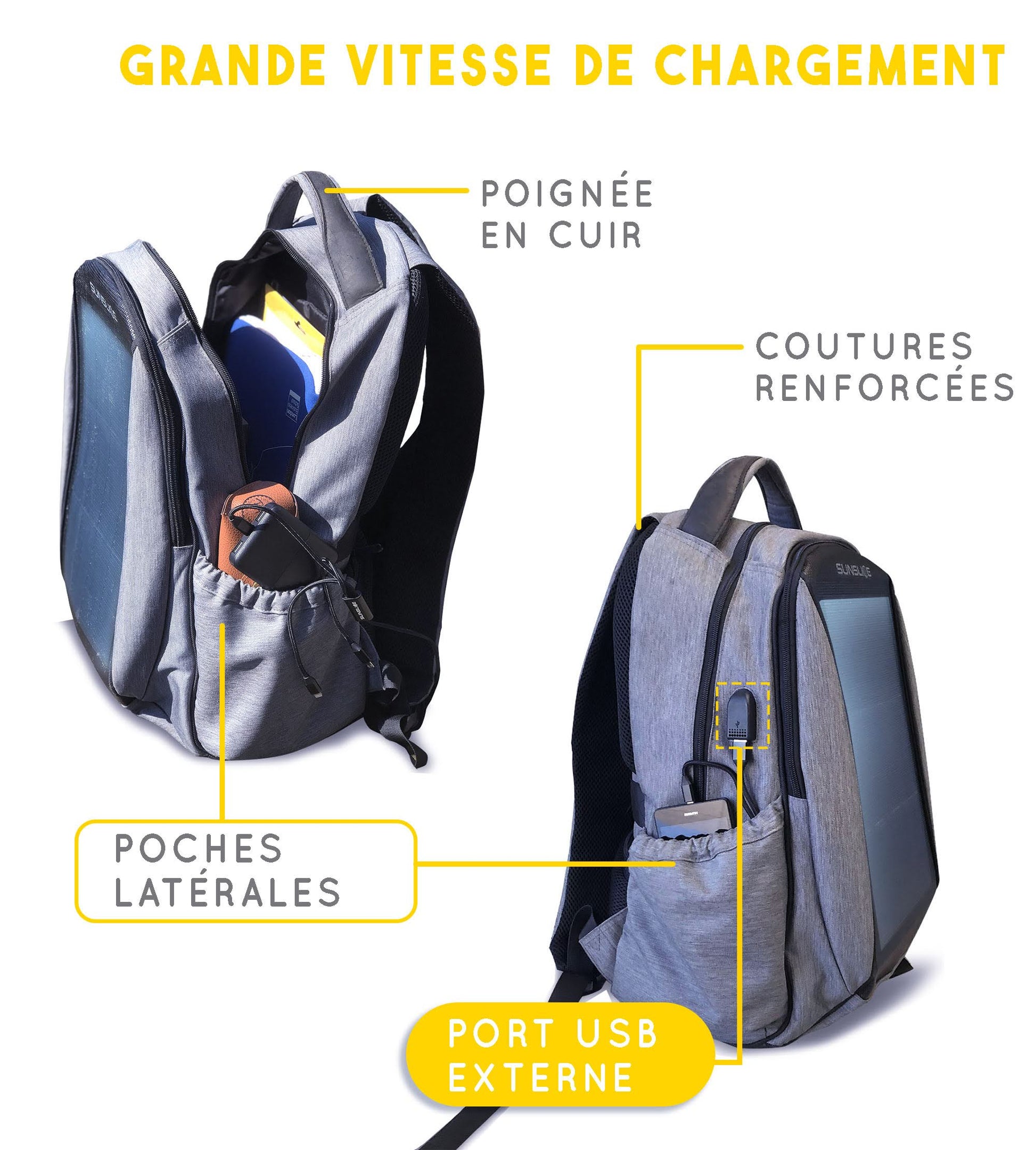 Zenith - Sac à Dos Solaire
